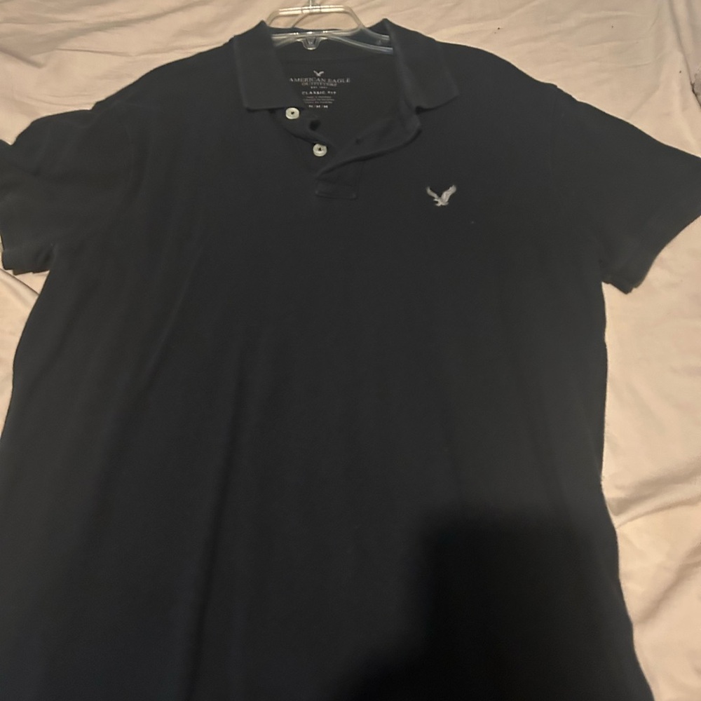 American Eagle used dark blue polo size medium